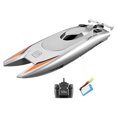 thumbnail image 2 of Barco a Control remoto de alta velocidad para niños juguete de Tmvgtek barco de 25 kmh a Control remoto de doble Motor batería de 74 V 24 GHz regalo de fiesta de vacacione, 2 of 9