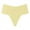 Yellow, variant on Bikini Bottoms for Women Seamless Breathable Desire Mid Rise Full Coverage Bathing Suit Swimsuit Basic Swim Briefs Orange L