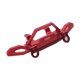 thumbnail image 2 of Parachoques delantero resistente 1/12 para coche de control remoto MN 98 99S de repuesto rojo, 2 of 5