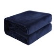 thumbnail image 1 of Unique Bargains Home Bedroom Soft Microplush Fleece Throw Blanket for Twin/Full/Queen Bed, 1 of 10
