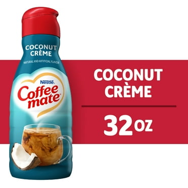 Nestle Coffee Mate Non Dairy Coconut Creme Liquid Coffee Creamer, 32 fl oz Bottle