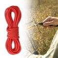 thumbnail image 5 of Archery D Loop Rope 10 FT, 2 Pack Bow String Release Nock Wire Nocking Loop Ring, Yellow Red, 5 of 6