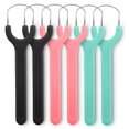 thumbnail image 1 of Raspador de lengua ValueBargain, paquete de 6, acero inoxidable para adultos, 1 of 7