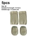 thumbnail image 2 of 5 pares de calcetines antideslizantes para bebés, unisex y rodilleras antideslizantes para bebés que gatean Zhivalor CPB-YL135-1, 2 of 5