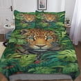 thumbnail image 3 of D pour Garçons Filles avec Housse de Couette Léopard, Faune, Animal, Pièces, Très Grand, 3 of 5
