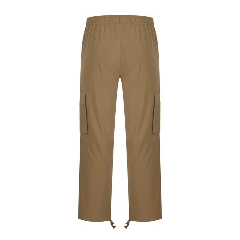 XFLWAM Men's Tactical Pants Water Resistant Ripstop Cargo Pants Lightweight  Hiking Pants Outdoor Work Trousers Gray XL