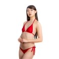 thumbnail image 2 of Azzul Swimwear Swimsuit ALEXA BOTTOM Triangle UV/Chlorine Resist Size S Color Red, 2 of 2