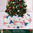 thumbnail image 3 of Ryvnso Christmas Tree Skirt Balloon Dogs Xmas Tree Skirts Ornament Home Decorations 35.4", 3 of 6