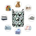 thumbnail image 4 of Balery Panda And Eucalyptus Cesta de ropa redonda con asas, impermeable, independiente, para ropa, juguetes, dormitorio y familia-Medium, 4 of 6