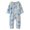 Blue, variant on AWZXDE Cute rompers for girls Toddlers Girl Romper Girls Jumpsuits Coverall Outfits Heart Print Long Sleeve For Fall Winter Home Lounging Pink - 18-24 Months