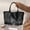 BK, variant on Fashion PU Leather Women's Designer Handbag and Purses High Quality Large Weave Tote Shoulder Bag High Capacity Crossbody Bags