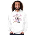 thumbnail image 5 of I Loves Me A Muscle Man Olive Oyl Hoodie Sweatshirt Women Brisco Brands M, 5 of 6