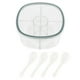 thumbnail image 2 of Olla Para Especias, 4 Cucharas, Tapa Abatible, 4 Compartimentos, Dispensador De Condimentos Transparente Para El Hogar, Cafeterías Y Restaurantes, 2 of 7