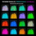 thumbnail image 2 of 33FT Rope Lights with RGB+Remote Control, Outdoor IP67 Waterproof light, Decor Lights for Bedroom, Gaming, Party, 2 of 6