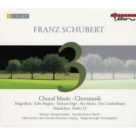 Franz Schubert - Choral Music - Music & Performance - CD