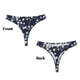thumbnail image 3 of Fotbe Cherry Blossoms on Navy Background Tanga Sin Costuras para Mujer con Estampado – Panties Invisibles, Transpirables y Cómodos para Uso Diario-X-Large, 3 of 6