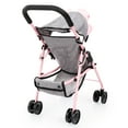 thumbnail image 2 of Bayer Design Butterfly Doll Stroller, Pink and Grey, 2 of 6