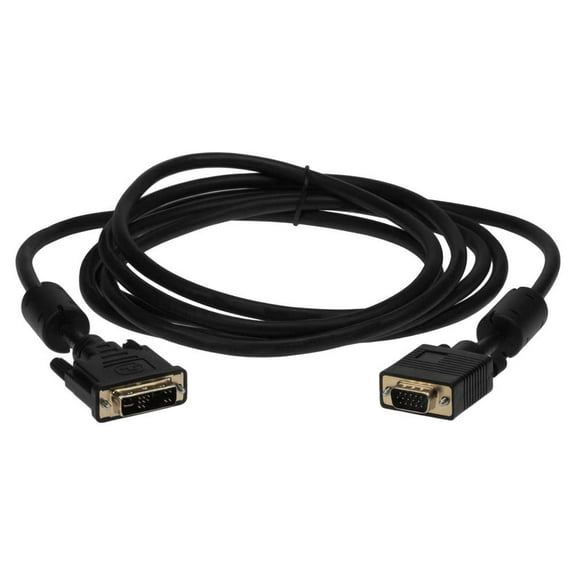 SF Cable DVI-A Male to HD15 VGA Male Analog Video Cable, 2 meter