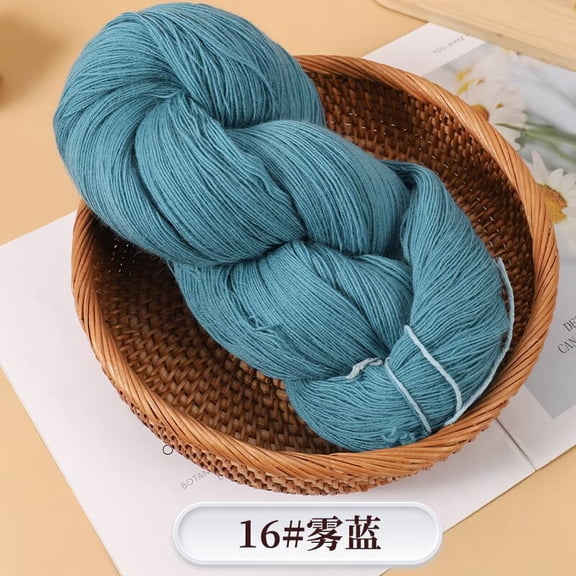 Namzi 3 share Yarn - Premium Wool Material,cyan, 1 roll, Soft & Durable for Crafting, for Wool Yarn for Crocheting Projects, Perfect for DIY Scarves, Hats, Home Decor & Handmade Crafts