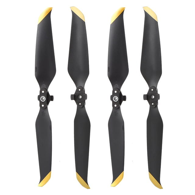 4pcs Propeller Low Noise Quick Release Propellers Accessory Fit For 2 DroneBlack Gold Edge