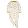 thumbnail image 3 of Gerber Baby Girl Sleep 'n Play Footed Pajamas, 2-Pack (0/3 Months - 6/9 Months), 3 of 7