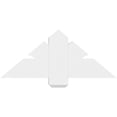 thumbnail image 2 of 36"W x 15"H x 2"D x 6"F, 10/12 Pitch, Redmond Architectural Grade PVC Gable Bracket, 2 of 8