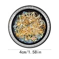 thumbnail image 3 of TechWave 3D Nail Metal Studs Charms Decoration Gold Nail Decals Punk Star Moon Jewelry Studs Nail Design Supplies Fingernails & Toenails Tips Manicure Accessories For Women Nail Decals Small, 3 of 9