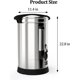 thumbnail image 3 of Historyli Cafetera comercial de acero inoxidable de 18 l,grande,con aislamiento de doble pared,preparación rápida,90 tazas., 3 of 7