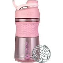 Blender Bottle SportMixer Twist Cap 20 oz. Tritan Grip Shaker - Rose