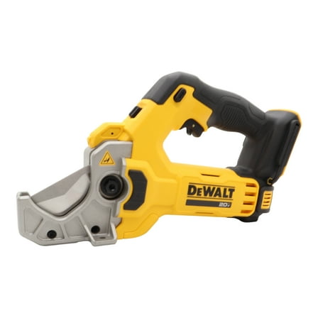 DEWALT 20V MAX Plastic Tubing Cutter, (Tool Only), 2 in. Automatic and Manual Modes with LED Lighting, D-Handle Grip, Stainless Steel Blade, and Tool Connect Chip Ready
