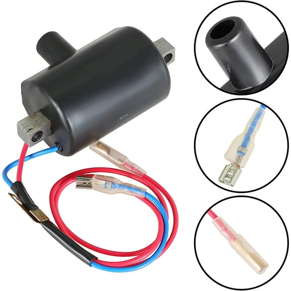 Genrics Golf Cart Ignition Coil EPIGC102 For EZGO 2 stroke / cycle OE #23782-G1