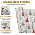 thumbnail image 5 of Christmas Tree Placemats Set of 4 Geometric Colorful Xmas Place Mats 12x18 Inch Seasonal Winter Holiday Farmhouse Washable Linen Table Mat for Party Kitchen Dining Decoration, 5 of 7