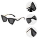 thumbnail image 2 of KAKOWELY 1 pieza de gafas de sol creativas decorativas (negro), 2 of 4