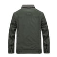 thumbnail image 4 of Men's Fashionable Loose Winter Cotton Coats Plus Fleece Jackets and Thick Cotton Coats, 4 of 5