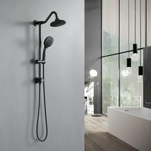 PROOX 5 Sprayer Patterns Shower Head with Handheld Shower