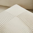 thumbnail image 4 of Fancy Homi 2 Pcs Cream Lumbar Decorative Throw Pillow Covers 14x24 Inch for Living Room Couch Bed Sofa, Rustic Farmhouse Boho Home Decor, Soft Striped Corduroy Rectangle Accent Cushion Case 35x60 cm, 4 of 10