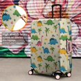 thumbnail image 4 of Beige Toned Dinosaur and Palm Tree Pattern Luggage Cover Fashion Suitcase Cover Baggage Covers Fit 25-28 Inch Luggage (Go Travel), 4 of 5