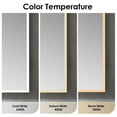 thumbnail image 4 of Carsoli 36" Clear Glass Surface-Mount/Recessed LED Mirror Medicine Cabinet, 4 of 16