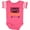 Football Pink and White, variant on Inktastic Current Family Favorite Boys or Girls Baby Bodysuit