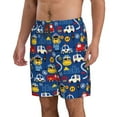 thumbnail image 2 of Naloa Animals Rescue Team Men's Beach Shorts, Surfing shorts, Swim trunks, Quick Dry Swim Trunks for Surfing Beach Fun - X-Large, 2 of 9