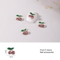 thumbnail image 2 of Manicure Decor 10Pcs DIY Non-falling Delicate Sweet Cherry Decoration Nails Art Rhinestone, 2 of 5
