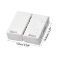 thumbnail image 2 of Conector de tira LED Uxcell de 10 mm 3P sin soldadura para WS2811 2812B 3 conductores de luz multicolor 10 piezas, 2 of 3