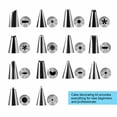 thumbnail image 4 of LAFGUR Cake Decorating Kit,20Pcs Cake Baking Decorating Kit Set Piping Nozzles Cream Squeeze Bag Tool,Cake Piping Nozzle Kit, 4 of 7