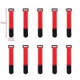 thumbnail image 1 of 10PCS 2.5cm Width Nylon Reverse Buckle Cable Ties Fastener Tape Self Aadhesive Hook Loop Strap Sticky Buckle Belt 2.5x15cm 10pcs, 1 of 6