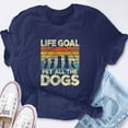 thumbnail image 2 of EcoLoom Dog Lover I Pet All The Dogs Short Sleeve Unisex T Shirt, 2 of 6
