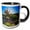 Black/White, variant on 3drose, Backlit Ancient Pine in Inyo National Forest, 11oz Mug