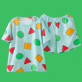 thumbnail image 1 of Pijama Sin Chan de algodón para hombre y mujer, conjunto corto de ropa de dormir japonesa para parejas, 2021, 1 of 4