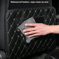thumbnail image 4 of Kids Car Seat Protector Anti Mud Kick Mats Leather Cushion Dustproof Cover Bag Pocket Organizer Vehicle Fitting, 4 of 10