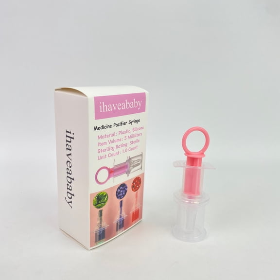 ihaveababy Medicine Pacifier Syringe,Oral syringes and dispensers have been calibrated for liquid medication, and a simple method for oral medication includes bottle adapters