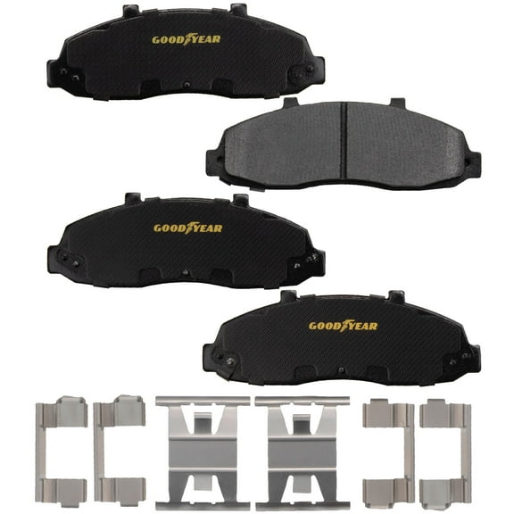 Goodyear Brakes GYD679 Automotive Carbon Ceramic Truck and SUV Front Brake Pads